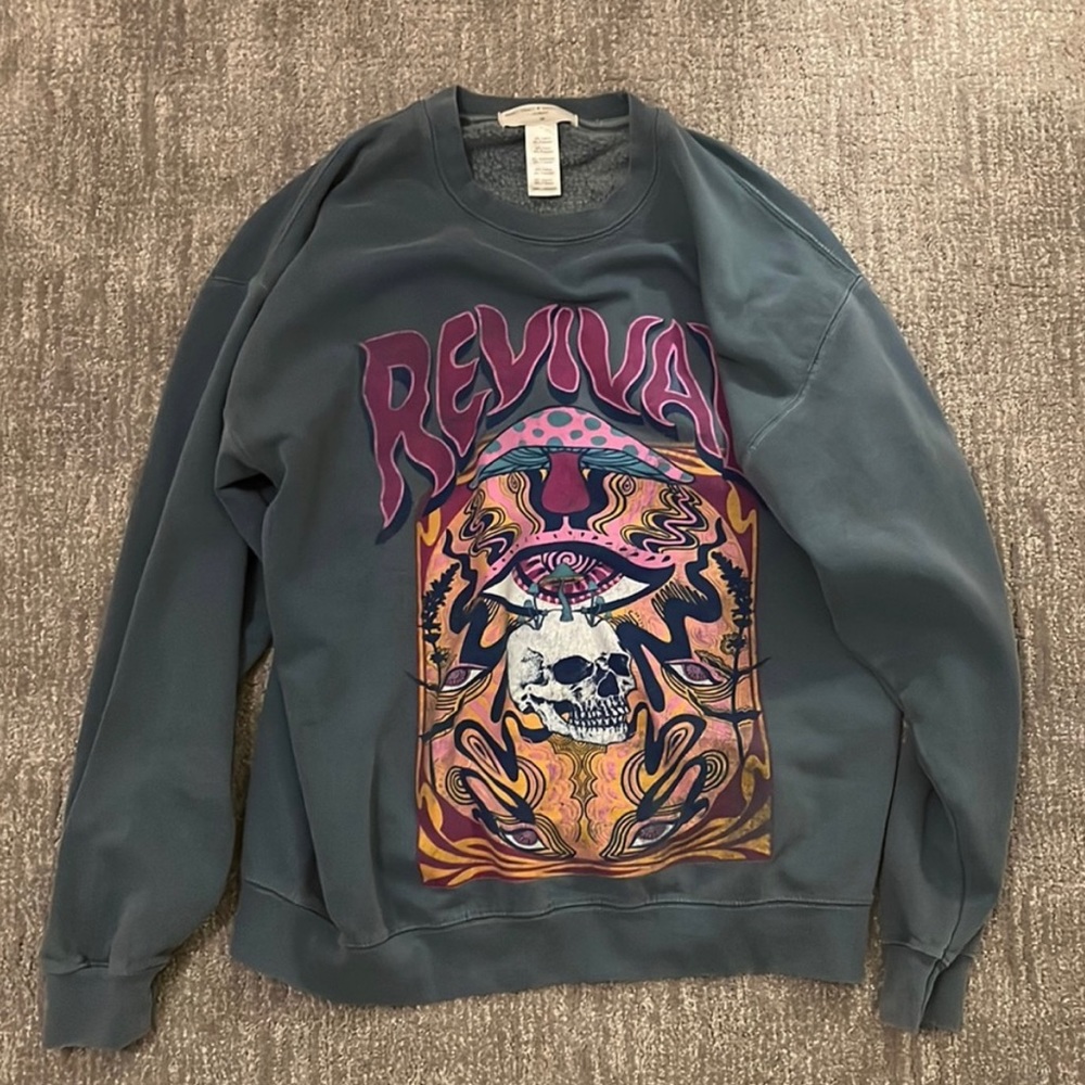revival crewneck sweatshirt from urban outfitters OU